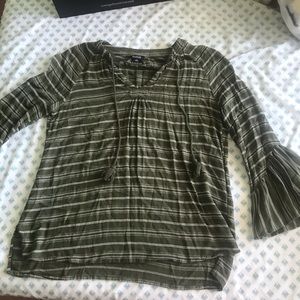 Ana stripped blouse